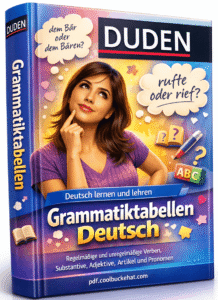Duden Grammatiktabellen Deutsch German Edition
