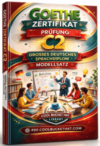 Goethe Zertifikat Pruefung C2 Grosses Deutsches Sprachdiplom Modellsatz