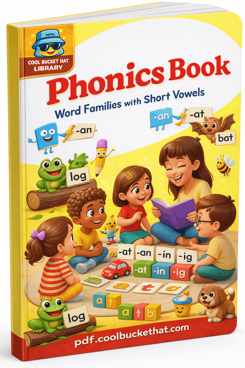 Phonics Book Word Families with Short Vowels