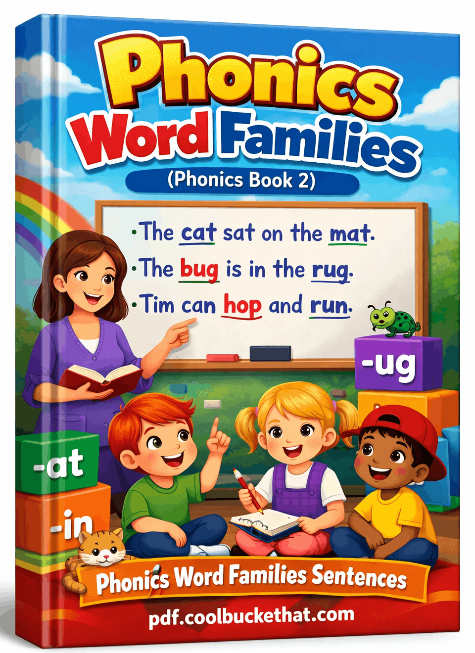 Phonics Word Families (Phonics Book 2)