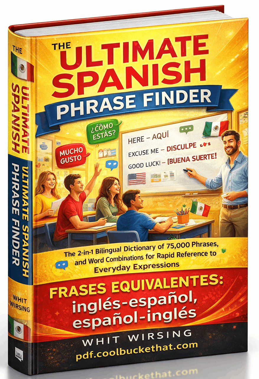 The Ultimate Spanish Phrase Finder